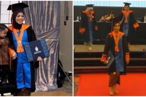 9 Momen Lesty Kejora wisuda S1 meski tengah hamil besar, Rizky Billar tak bisa dampingi saat acara