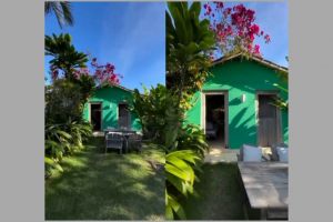 Vibe luarnya mirip gudang, 9 potret rumah kecil cat hijau ini dalamnya cozy pol serasa di vila