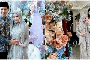 9 Momen Chand Kelvin gelar syukuran kehamilan 4 bulanan sang istri, dekornya meriah seperti pernikahan