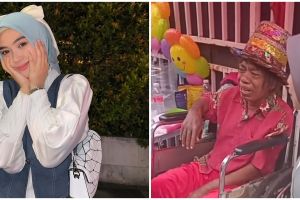 Prihatin dengan kondisi Pak Tarno, ini 7 momen Ria Ricis banjiri hadiah untuk sang pesulap