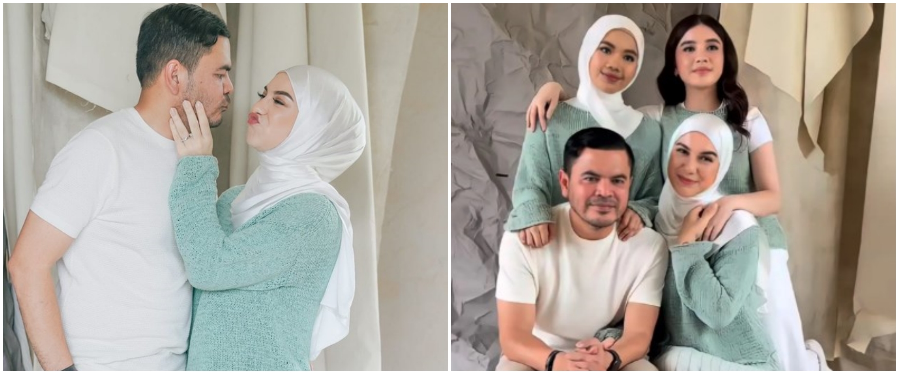 7 Momen pemotretan Irish Bella bareng kedua anak sambungnya, kedekatannya serasa bestie