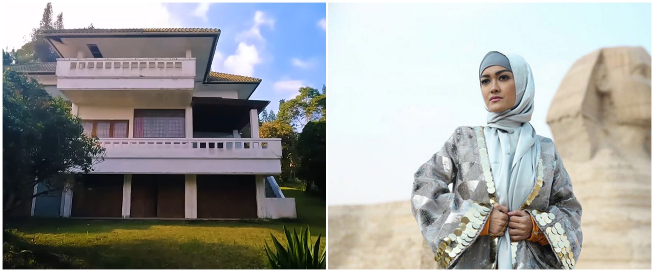 Terbengkalai 10 tahun, intip 9 potret hunian Julia Perez yang megah bak istana