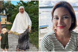 10 Momen haru Indah Permatasari pamit mertua akan pulang ke Jakarta, saling peluk dan menangis bareng