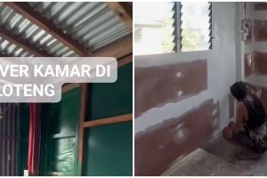 Loteng sempit dan pengap disulap jadi kamar estetik yang ciamik, ini 9 potretnya bikin susah kedip