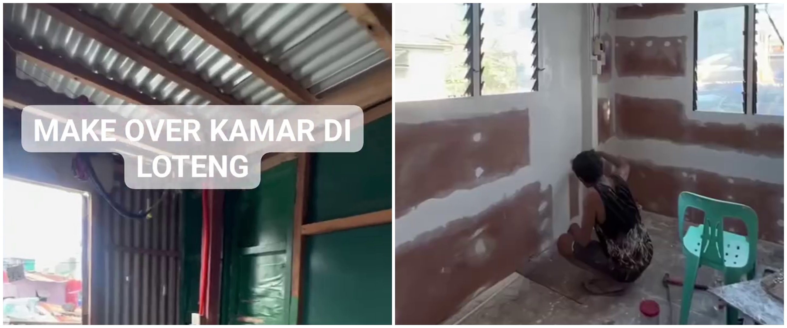 Loteng sempit dan pengap disulap jadi kamar estetik yang ciamik, ini 9 potretnya bikin susah kedip