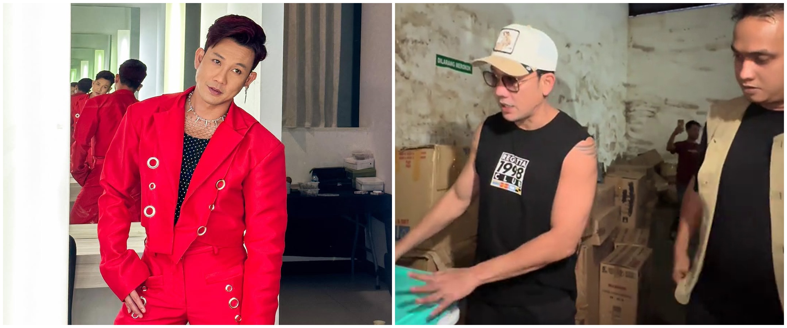 9 Momen Denny Sumargo salurkan donasi Rp 1,3 M untuk korban bencana NTT, ikut bantu gotong barang