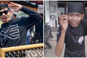 Bangkit dari keterpurukan usai gagal nyaleg, ini 9 momen Dede Sunandar saat jadi pelayan restoran