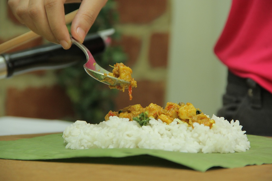Nasi Bakar Tuna Lemon Kemangi