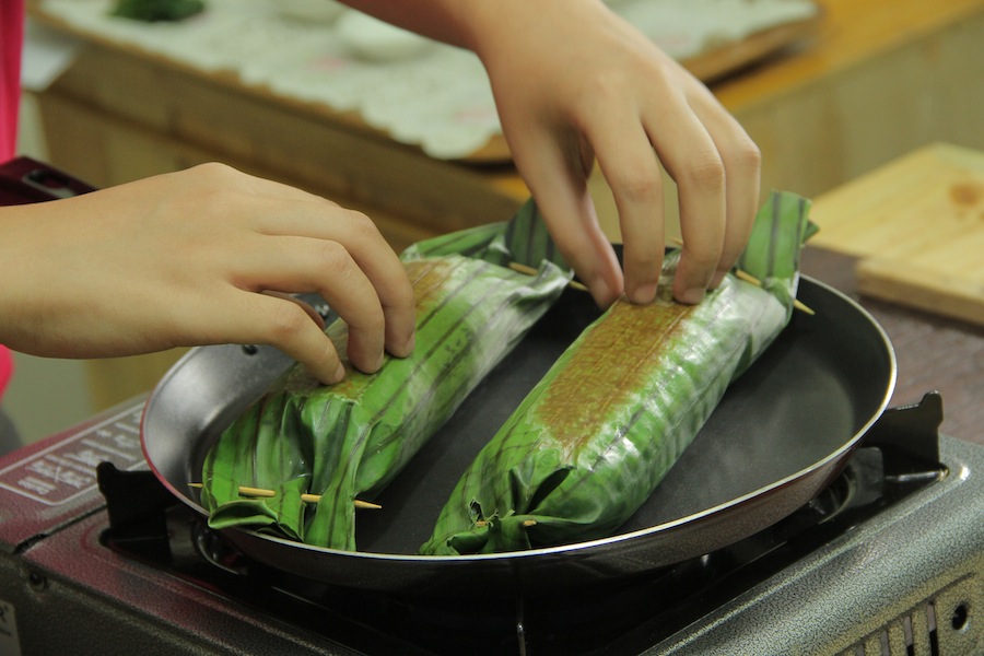 Nasi Bakar Tuna Lemon Kemangi