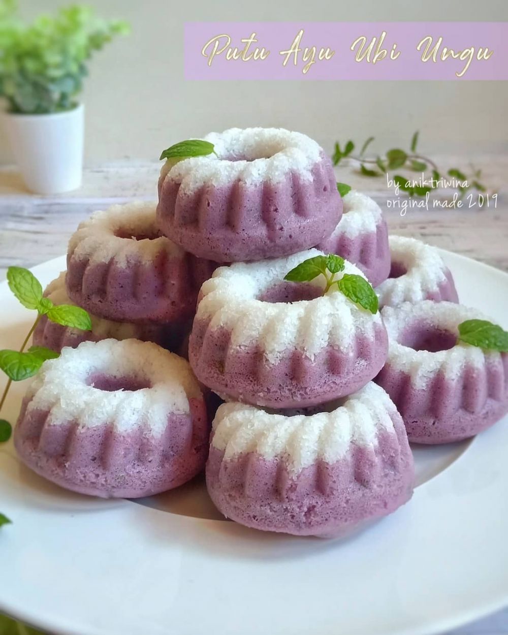 30 Resep kue putu ayu, enak, lembut, anti gagal dan bisa dijual