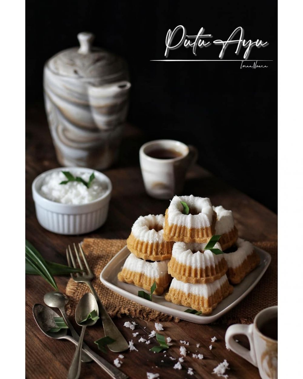 30 Resep kue putu ayu, enak, lembut, anti gagal dan bisa dijual