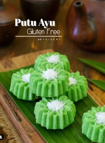 30 Resep kue putu ayu, enak, lembut, anti gagal dan bisa dijual