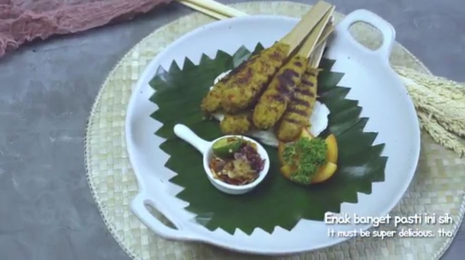 Sate Lilit Ikan Tuna