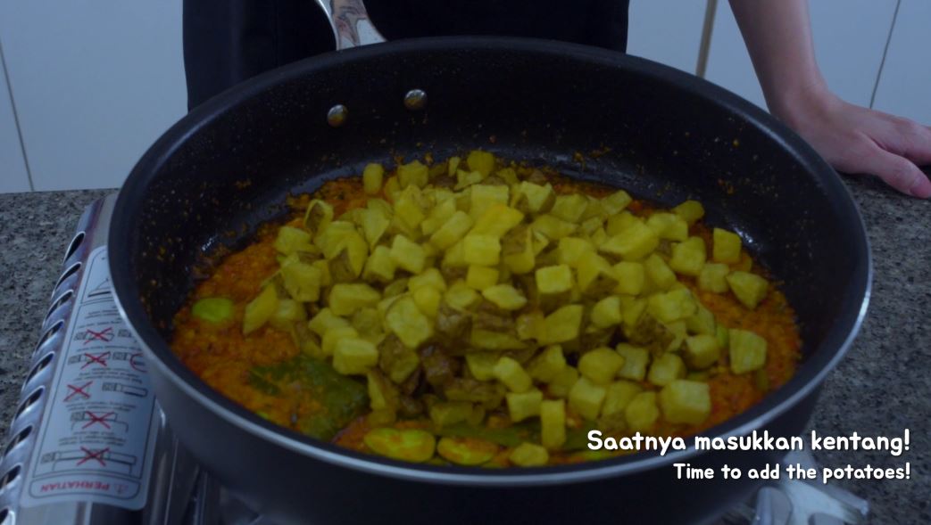 Kentang Balado Petai