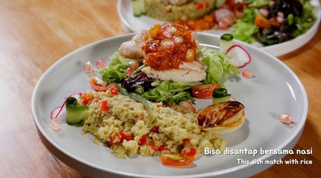 Mango Chutney Grilled Chicken With Veggies