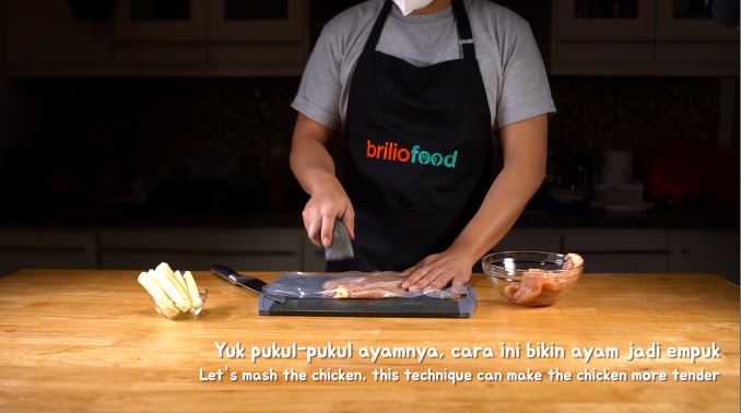 Firecracker Chicken With Vinaigrette Salad
