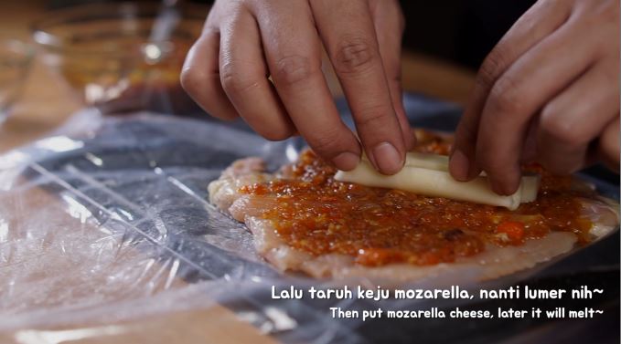 Firecracker Chicken With Vinaigrette Salad
