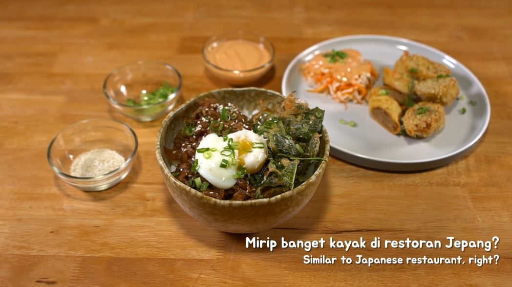 Rice Bowl Gyudon ala Yoshinoya