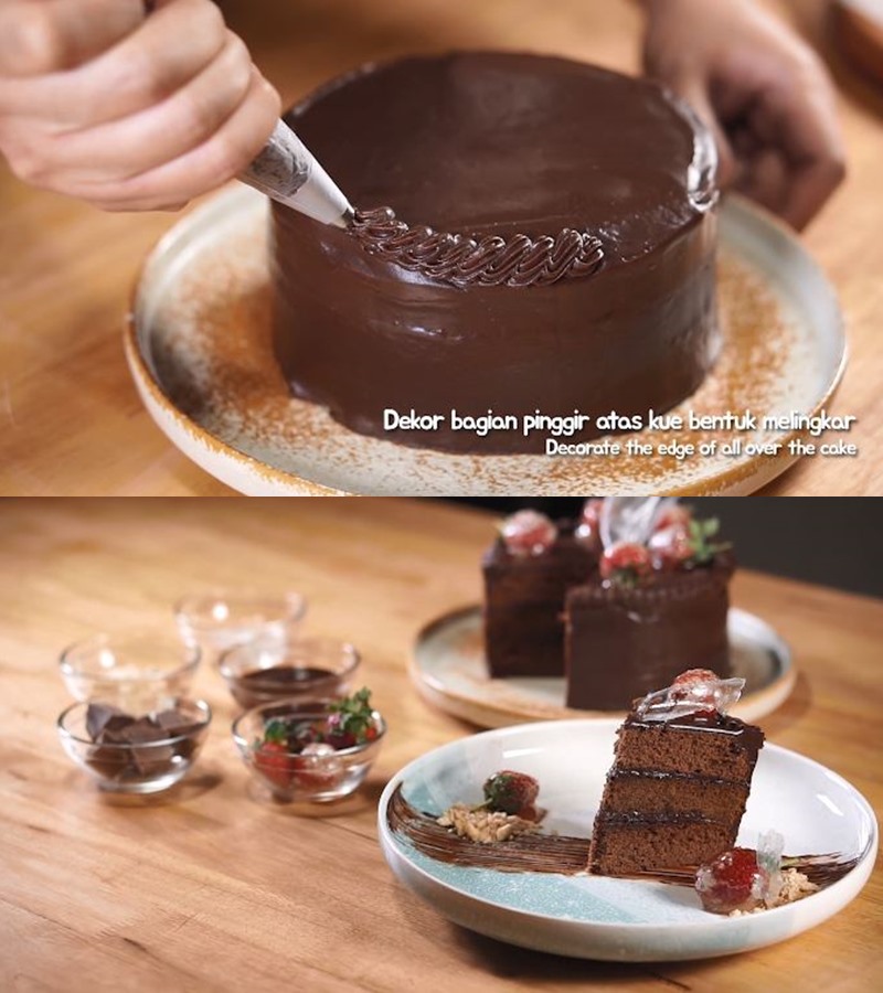 Kue Cokelat Tanpa Oven