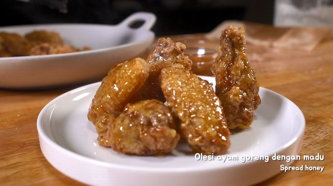 Ayam Crispy Madu Ala Korea