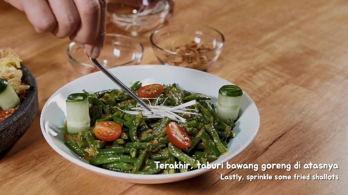 Kacang Panjang Santan Pete