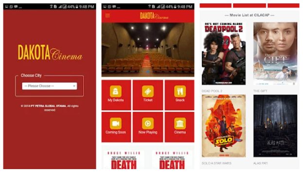 11 Aplikasi booking tiket bioskop di Android, nggak perlu antre