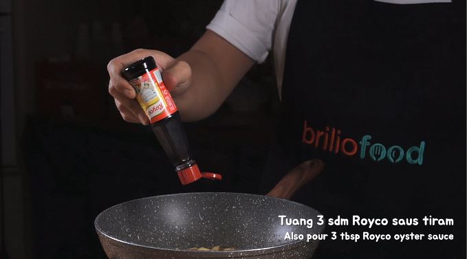 Ayam Jamur Saus Tiram Royco