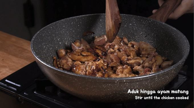 Ayam Jamur Saus Tiram Royco