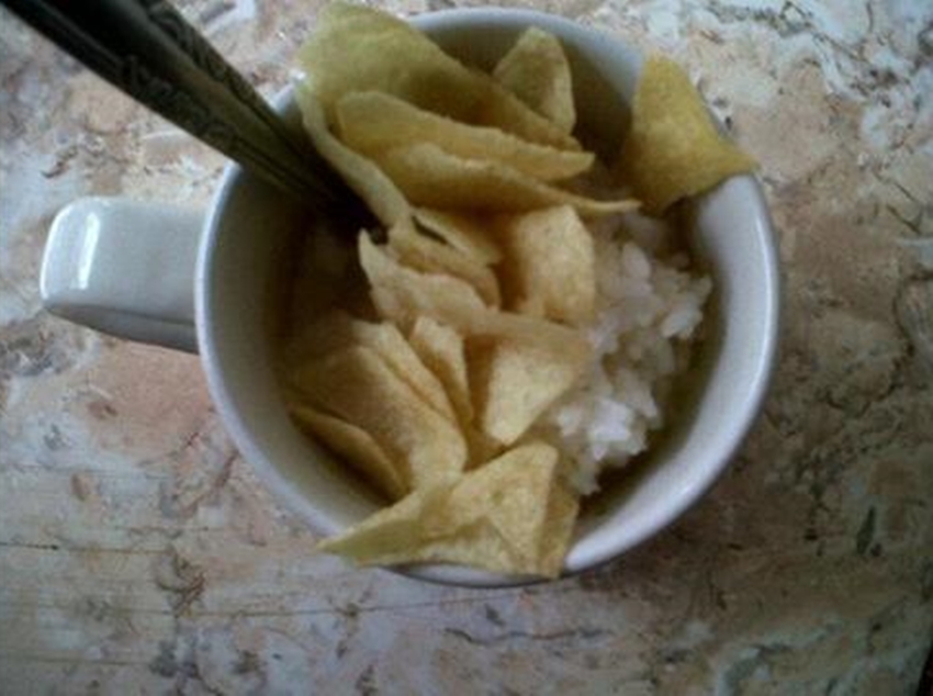 makanan di dalam gelas © berbagai sumber