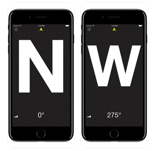 Aplikasi kompas iPhone dan iPad apple.com