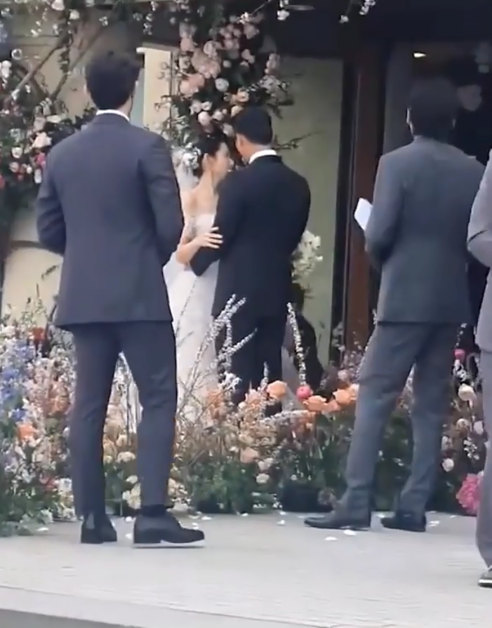 potret son ye jin di pernikahannya © Instagram