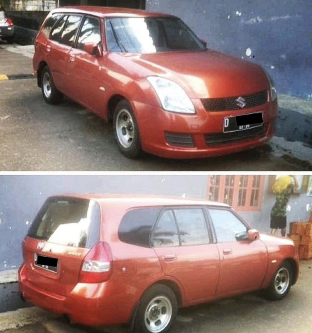 desain dua mobil jadi satu © Facebook