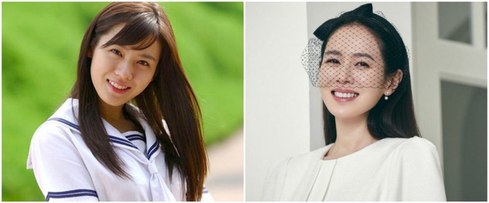 potret dulu dan kini Son Ye-jin © berbagai sumber potret dulu dan kini Son Ye-jin © berbagai sumber