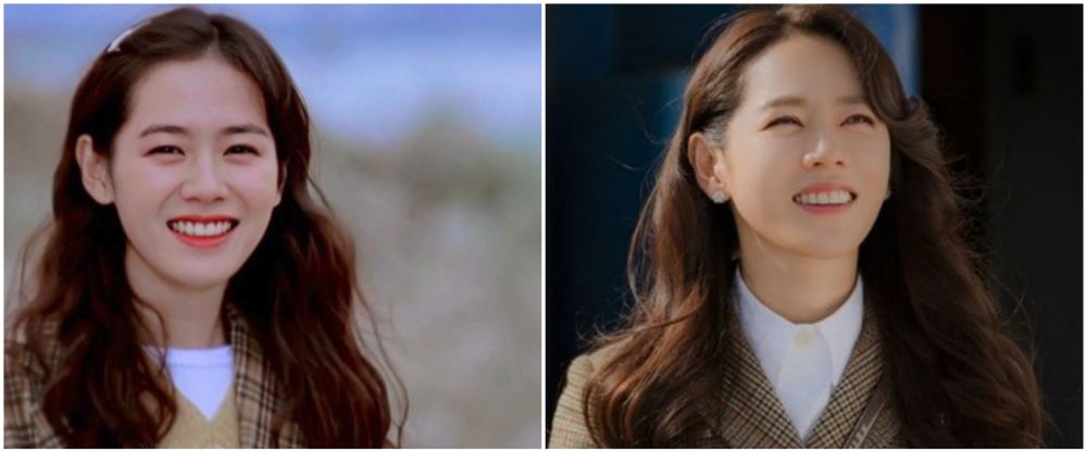 potret dulu dan kini Son Ye-jin © berbagai sumber potret dulu dan kini Son Ye-jin © berbagai sumber