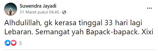 status bapak bapak pas ramadan © berbagai sumber