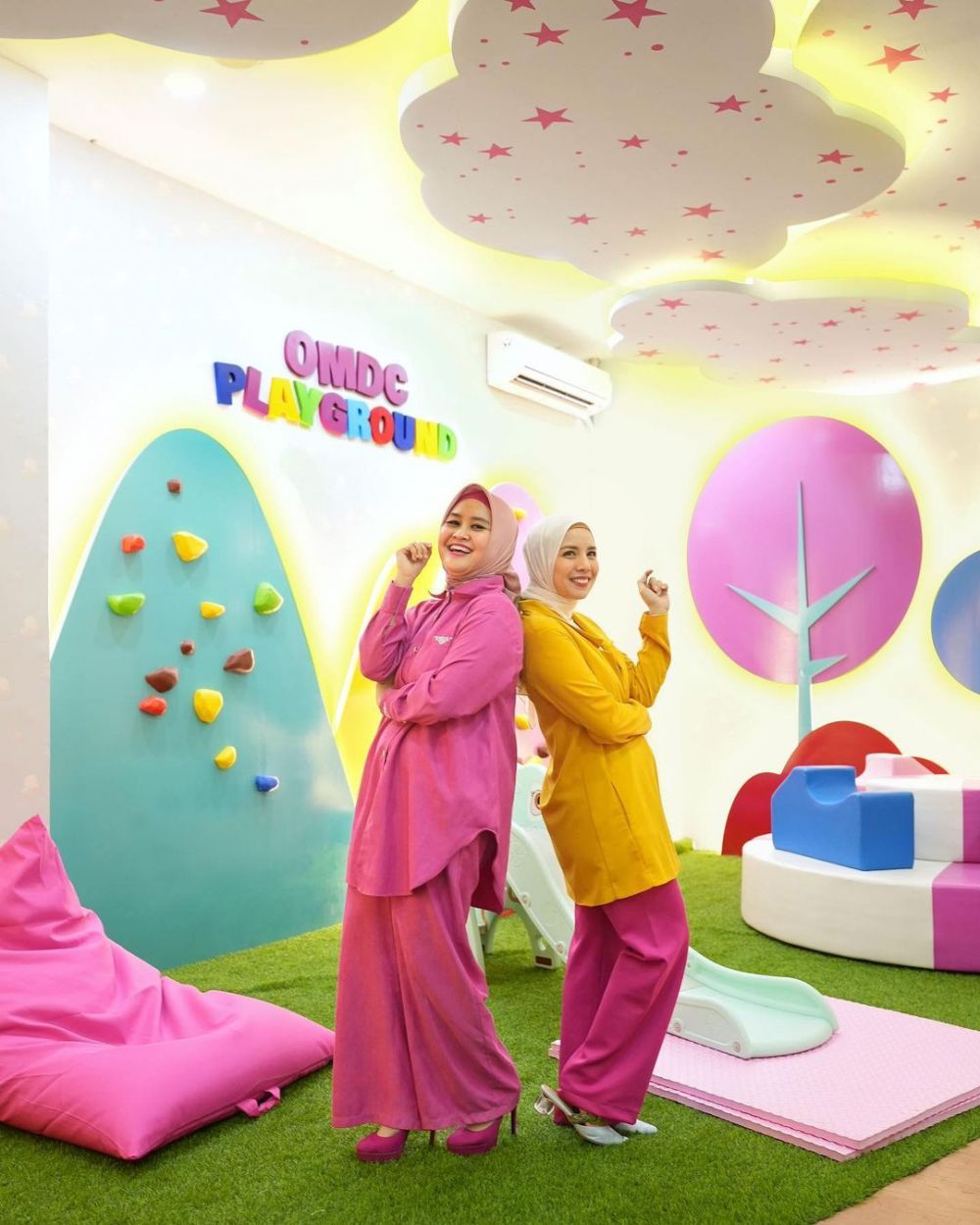 potret playground baru Tya Ariestya © Instagram