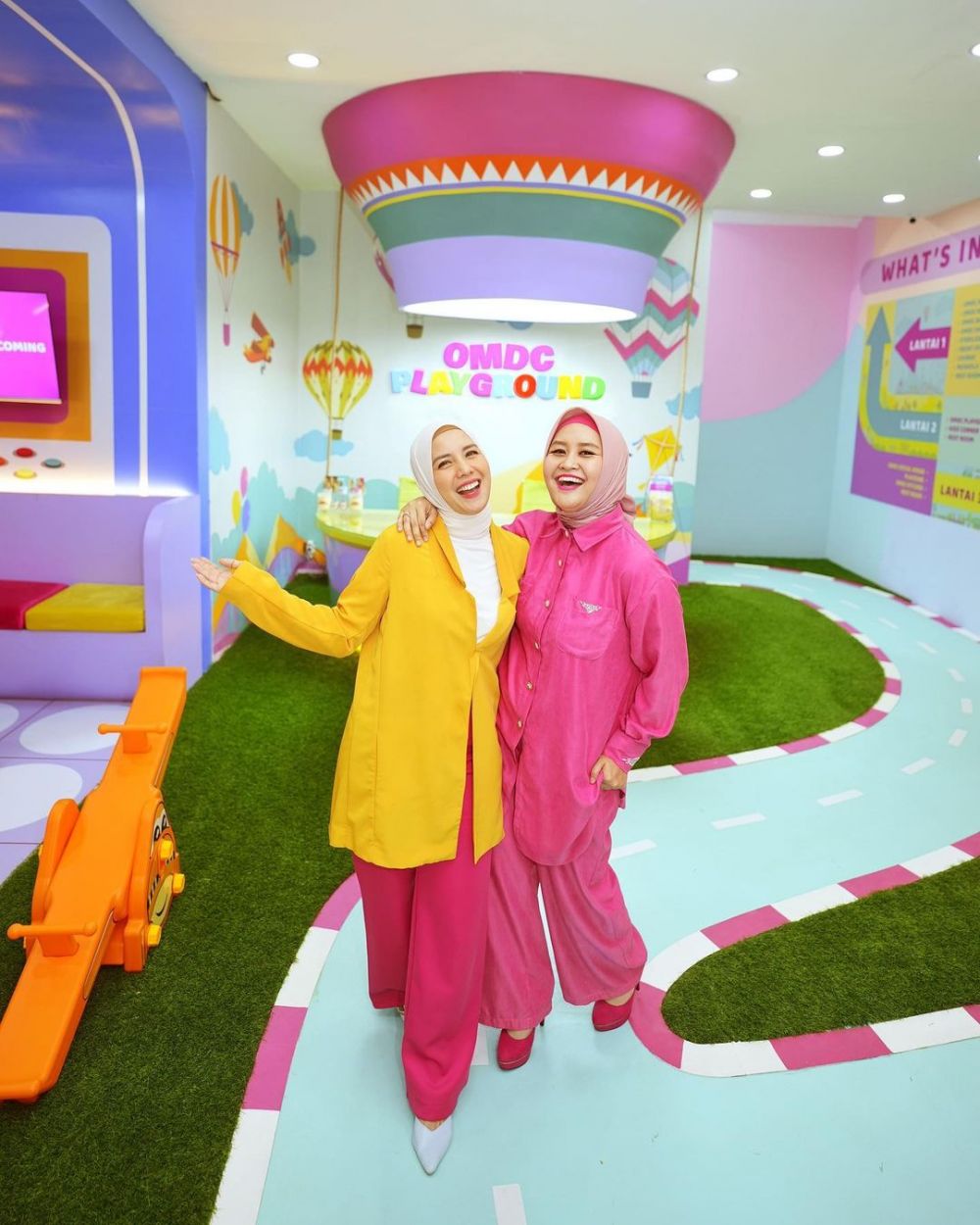 potret playground baru Tya Ariestya © Instagram