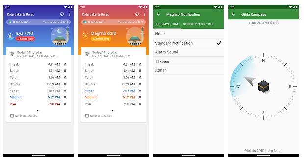 Aplikasi Imsakiyah © berbagai sumber