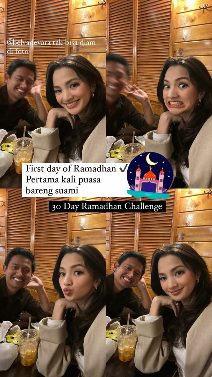 momen buka puasa pertama seleb © berbagai sumber