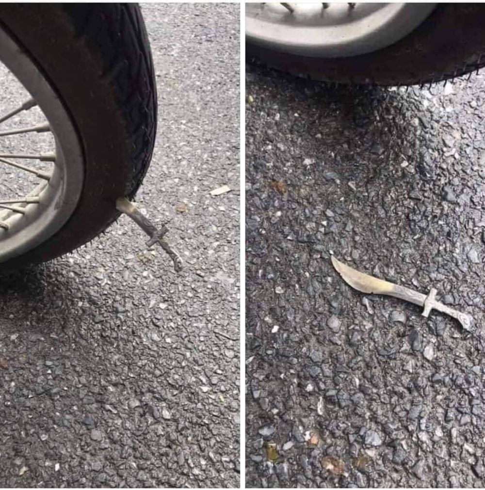 ban kendaraan mendadak bocor © berbagai sumber ban kendaraan mendadak bocor © berbagai sumber