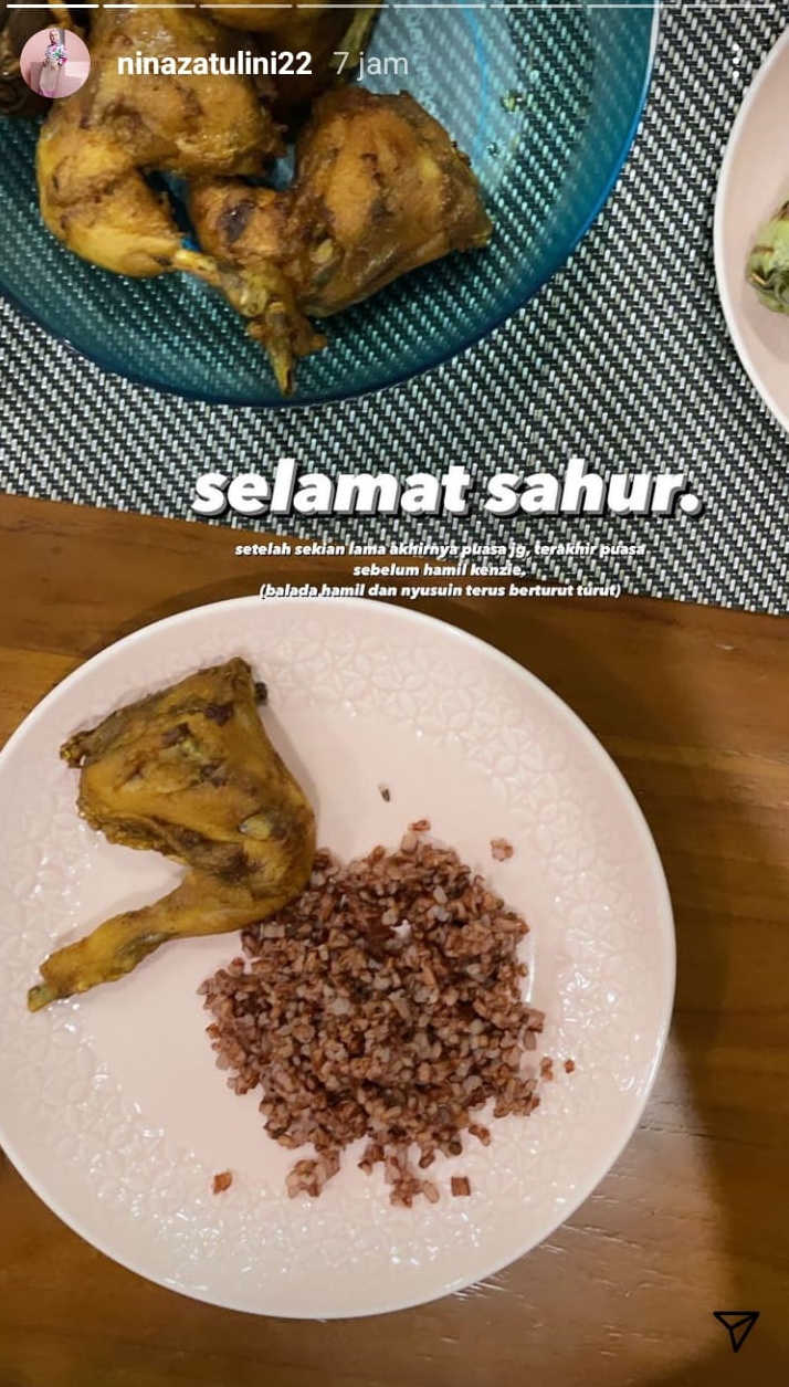 Menu sahur hari pertama 19 seleb, komplet, lezat, dan menggugah selera