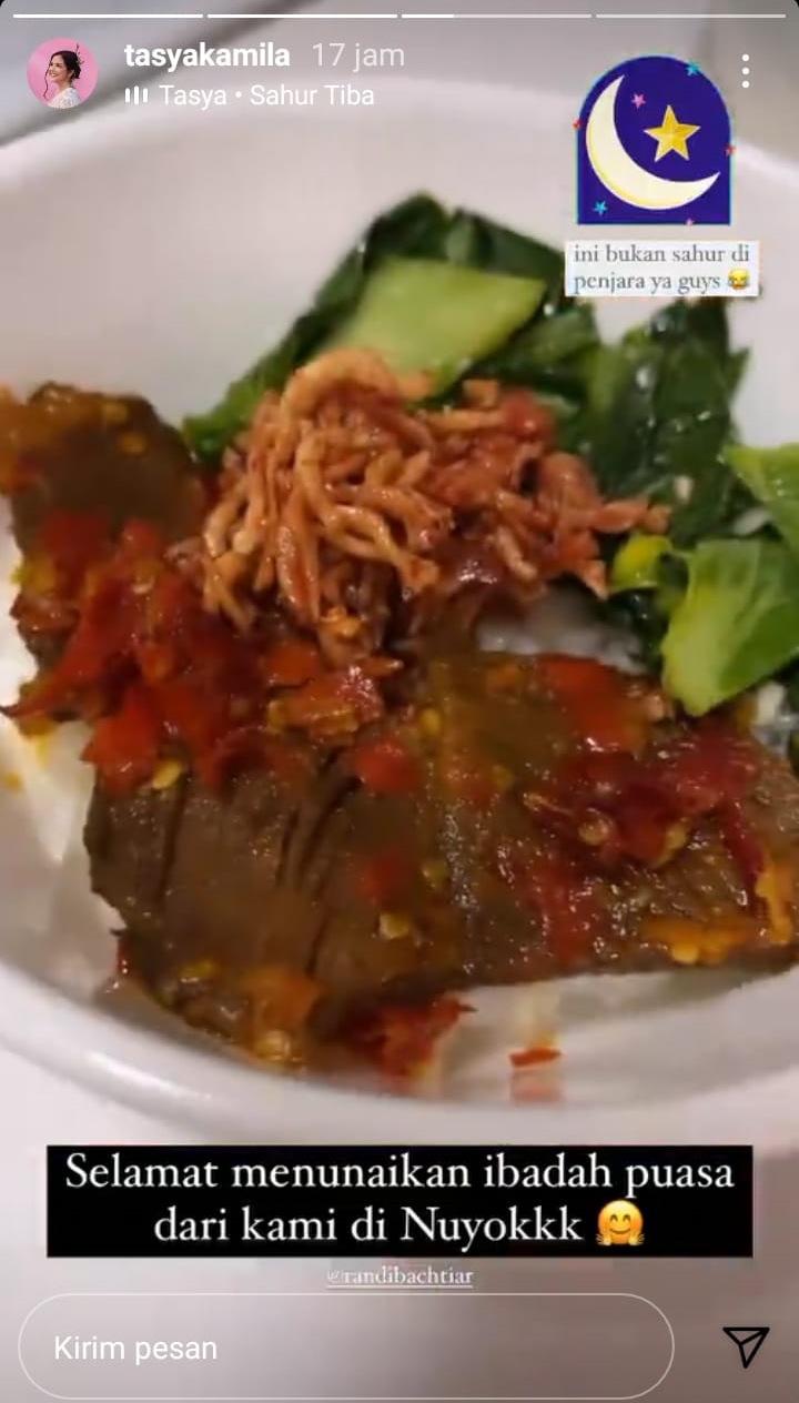 Menu sahur hari pertama 19 seleb, komplet, lezat, dan menggugah selera