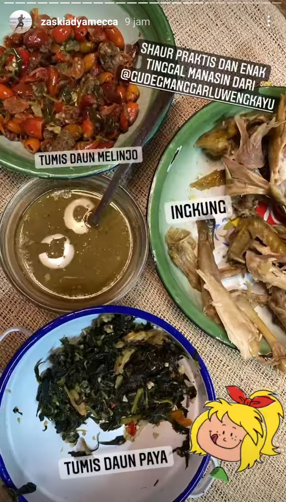 Menu sahur hari pertama 19 seleb, komplet, lezat, dan menggugah selera