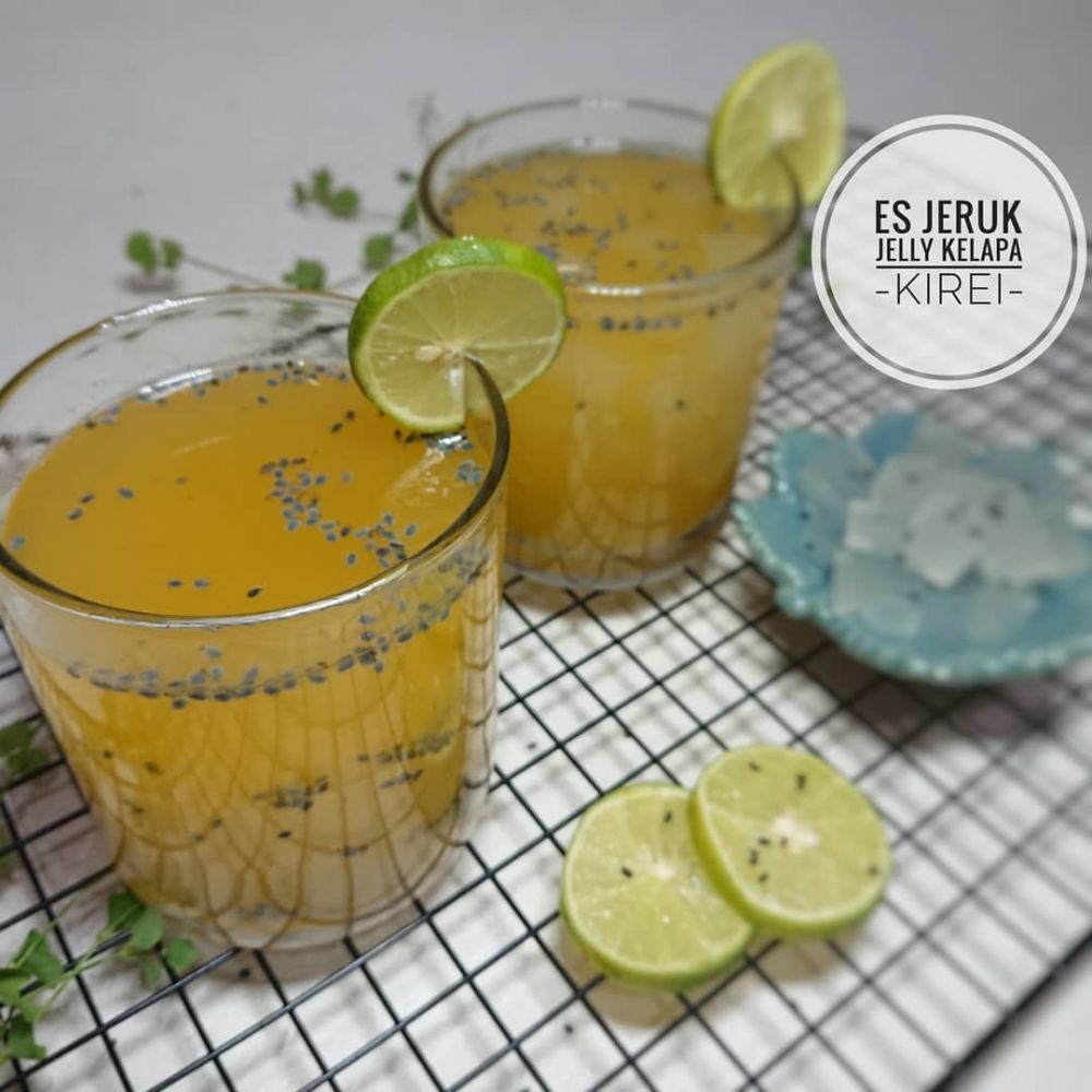 17 Kreasi es jeruk untuk buka puasa, praktis dan segarnya bikin nagih