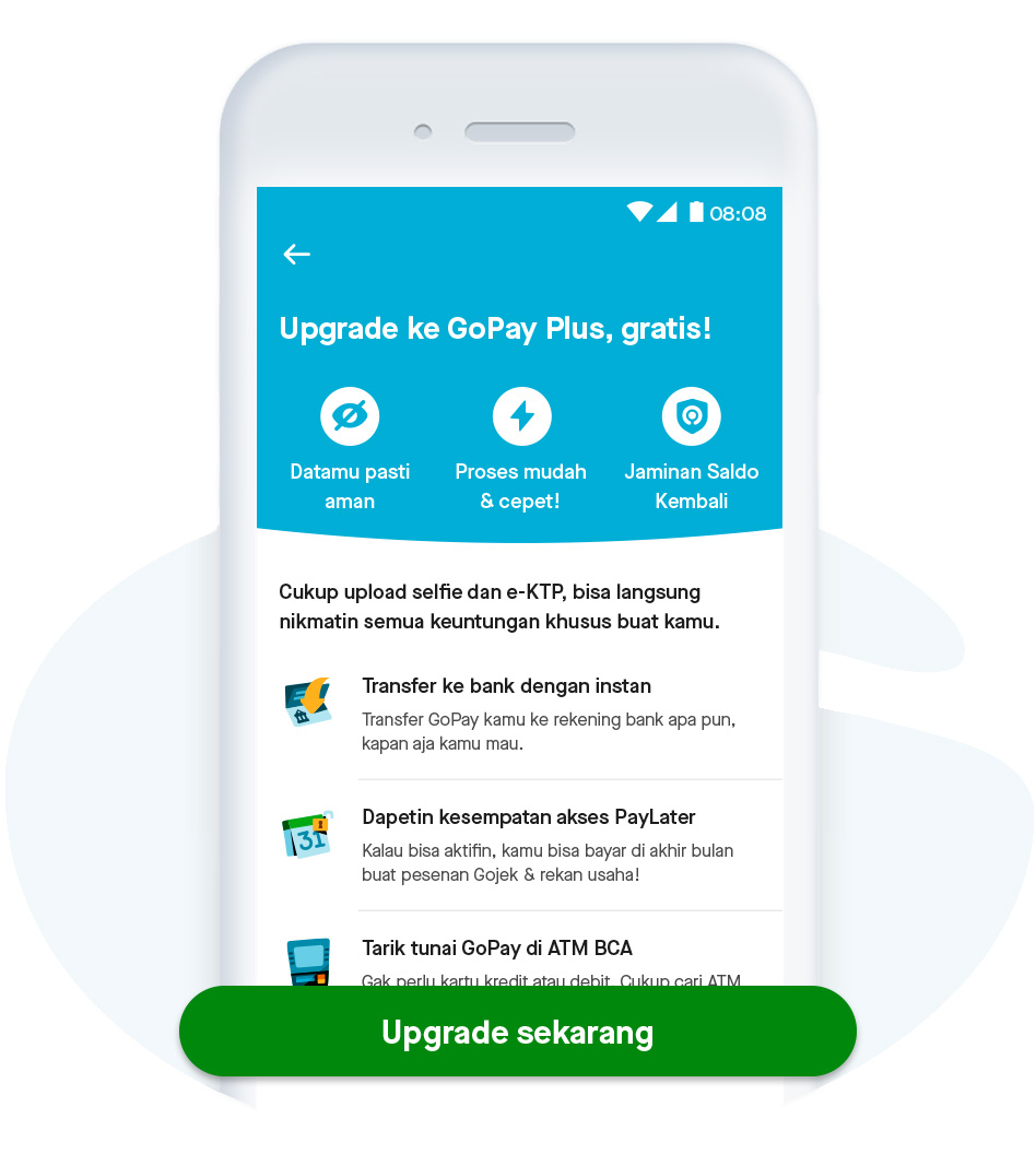 7 Cara upgrade GoPay Plus, bisa untuk transfer uang