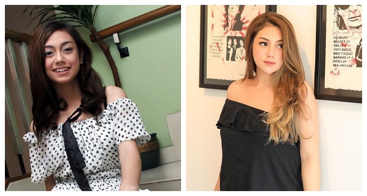 potret dulu dan kini Celine Evangelista © berbagai sumber potret dulu dan kini Celine Evangelista © berbagai sumber