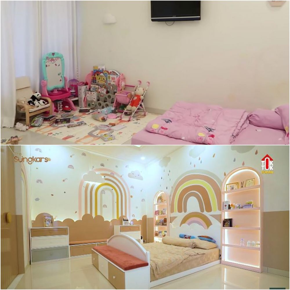penampakan kamar anak shireen sungkar  © YouTube