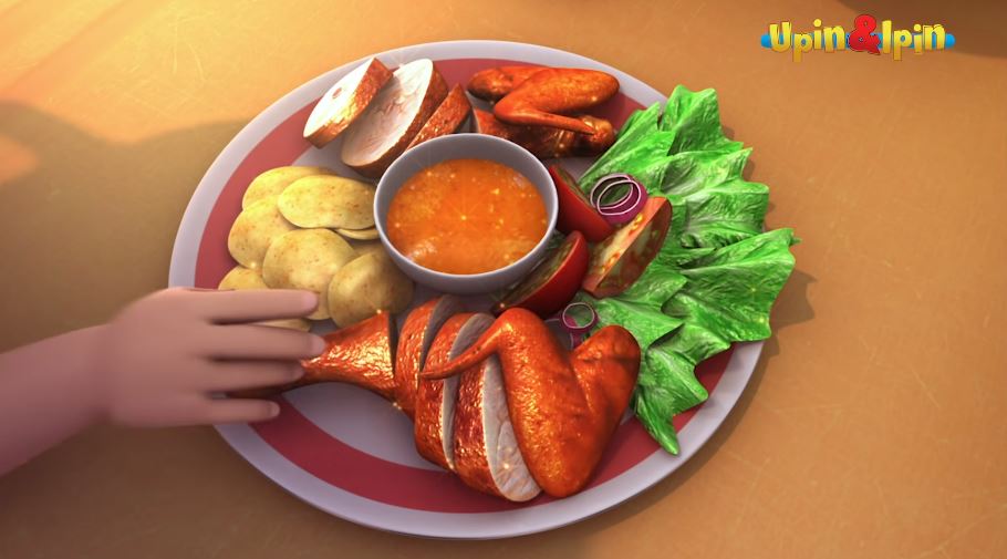 12 Makanan khas Malaysia ini sering muncul di kartun Upin Ipin