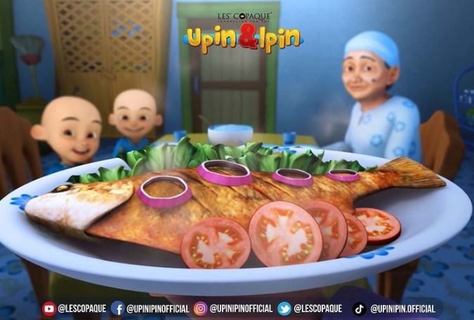 12 Makanan khas Malaysia ini sering muncul di kartun Upin Ipin