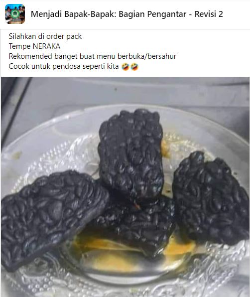 status bapak bapak jualan © Facebook